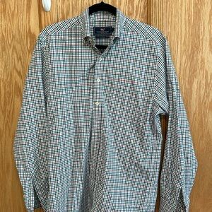 Vineyard Vines men’s Ling Sleeve, button down “Murray” slim fit shirt. Size M.